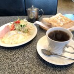 サボテン - 料理写真:モーニングセット 400yen