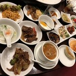 豫園　 - 遅刻者の為に盛った料理の数々❗️（涙）