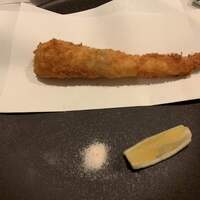 うぶか - 殻なく中身だけギュエビフライ旨い
                3本は食べたい