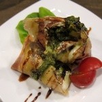 中華 鶏ざ - ささみのバジルチーズ春巻