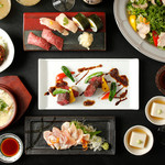 和牛炙り　肉です。寿司です。 - 