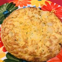 びいどろ 銀座店 - 塩だらのオムレツアップ