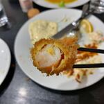 えいすけ - エビフライの断面