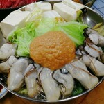 すき焼･鍋物 なべや - 牡蠣みそ鍋