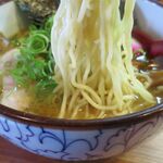 麺屋 高橋 - 塩らーめんの麺