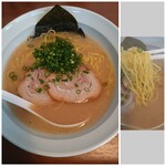 とん吉家 - ラーメン　750円