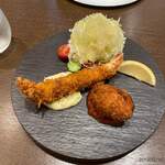 kitchen俊貴 - 海老＆カニコロ