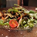 Restaurant & Wines ARISTA - 温かい海老ときのこのサラダ 2019年12月