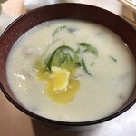 がばちょ - カツ丼（530円）についてるお汁