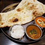 Cafe&Bar SANGAM - 同僚の頼んだカレー１。