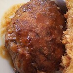 グリル ストーブ - ハンバーグ