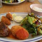 グリル ストーブ - 日替わりコンビネーションランチ