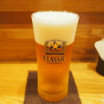 寿司処　ありがとう - 生ビール