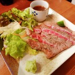 まいもんや かっぱ - 2019年12月　鳥取和牛サーロインステーキ