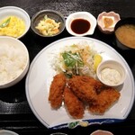 ふじやま - 牡蠣フライ定食