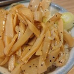 煮干そば 流。 - メンマ飯