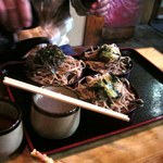 小沢そば屋 - 割子３枚６００円