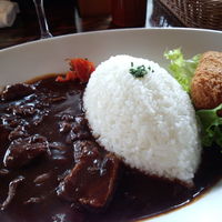 ピッツェリア ポンテチェントロ 佃店 - ハヤシライスとクリームコロッケ