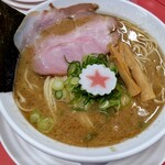 Ramen Okada - 濃ラーメン¥750（サービス大盛り）