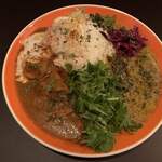 カリカリスパイス - あわただしい1日に食べるカレー