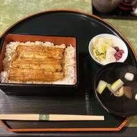 うなぎ秋本 - うな重(松)
                    きも吸物