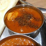 インドカレー＆ナン ムンバイ - ブラックペッパーチキン