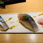 紀州麺処 誉 - サバ寿司