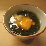 割烹　梅津 - もずく　