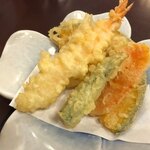石蔵 - 天ぷら（国産牛のすきやき定食）