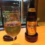 閼伽井 - ビールとジンジャエールで乾杯