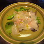 閼伽井 - 鯛のカルパッチョ