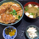 浜乃家 - 「カツ丼」（650円）をいただきました。