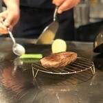 博多もつ鍋 鉄板 お汐井 - 