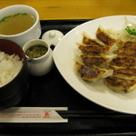 リンガーハット - 大盛り餃子定食５００円