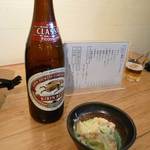 手打うどん長谷川 - まずは乾杯