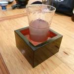 手打うどん長谷川 - 冷たいお酒も頂こう