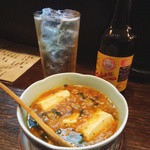 Tsukiji Kitamura - 豆腐のうま煮とホッピーセット