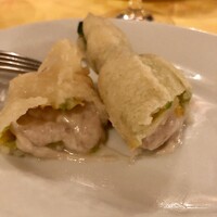 ラ・ビスボッチャ - 大きめの牡蠣とチーズ