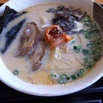 レストラン岩泉 - 岩泉牛乳ラーメン（白鉢）