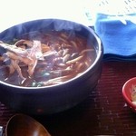 右楽 - 熱々カレー（辛えー）そば