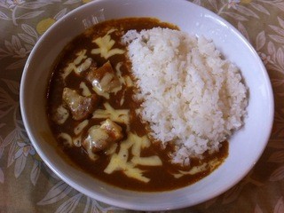 Hyakurika - 豚バラチーズカレー850円