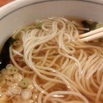 そば処四ツ橋田代 - ひやむぎのようなつるりんお蕎麦