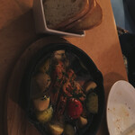 avanti - エビのアヒージョ