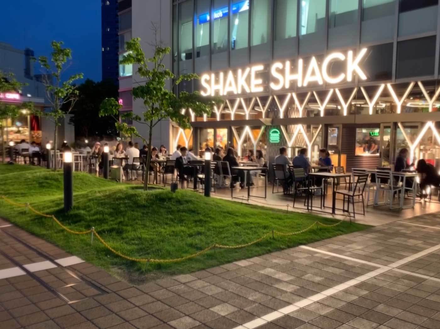 シェイク シャック 新宿 サザン テラス