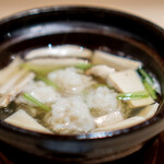 新ばし 星野 - 松茸と鱧