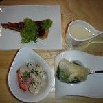 フランス料理 颯香亭 - アミューズ４種