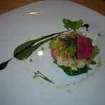 フランス料理 颯香亭 - 海老と野菜のマリネ