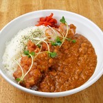 チキン唐揚げカレー