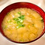 ほてい食堂 - 具沢山のみそ汁も 美味しい～