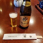 Unagi Sakuraya - エビスビール